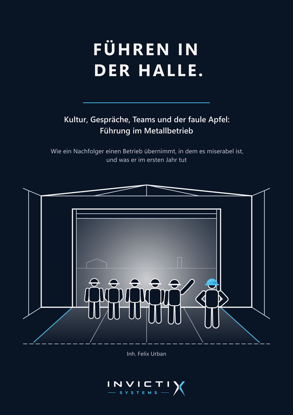 Book cover "Führen in der Halle." by Felix Urban
