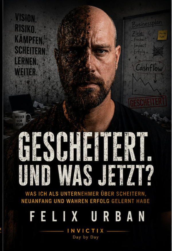 Buchcover „Gescheitert. Und was jetzt?“ von Felix Urban
