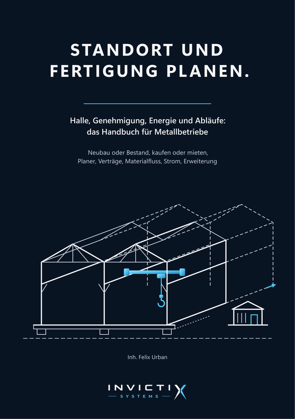 Book cover "Standort und Fertigung planen." by Felix Urban